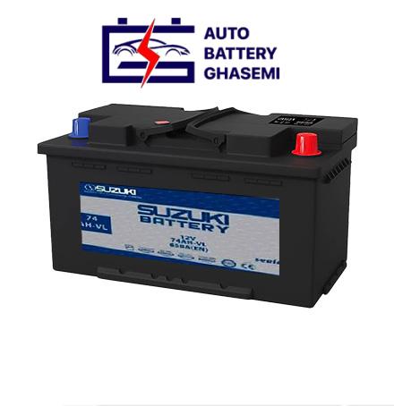 Suzuki-battery-100-amp-Sepahan باتری سوزوکی 100 آمپر پایه کوتاه سپاهان - Image 1