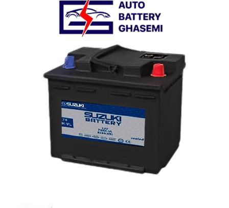 Suzuki-battery-60amp-Sepahan باتری سوزوکی 60 آمپر پایه کوتاه سپاهان - Image 1